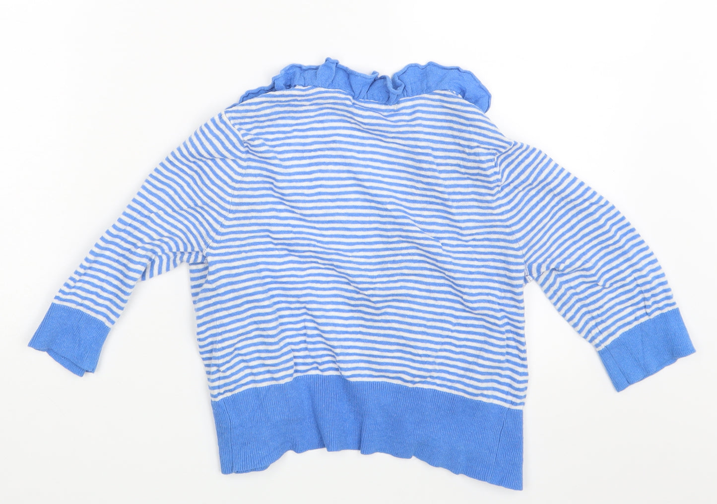 Red Herring Womens Multicoloured Striped  Cardigan Jumper Size 12