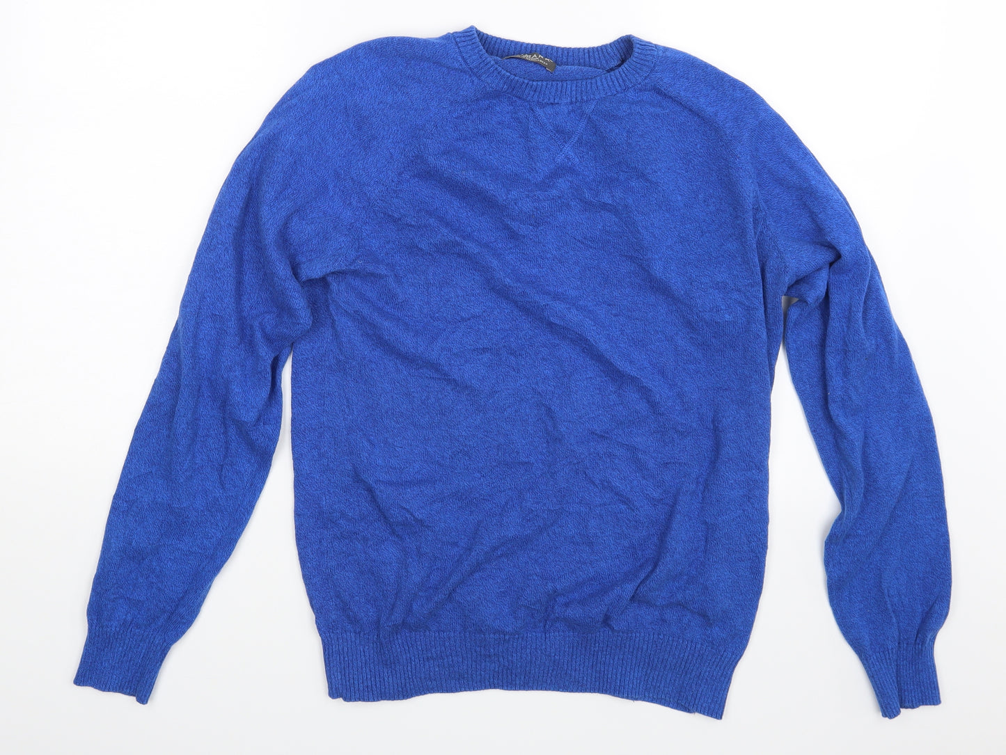 Primark Mens Blue   Pullover Sweatshirt Size M