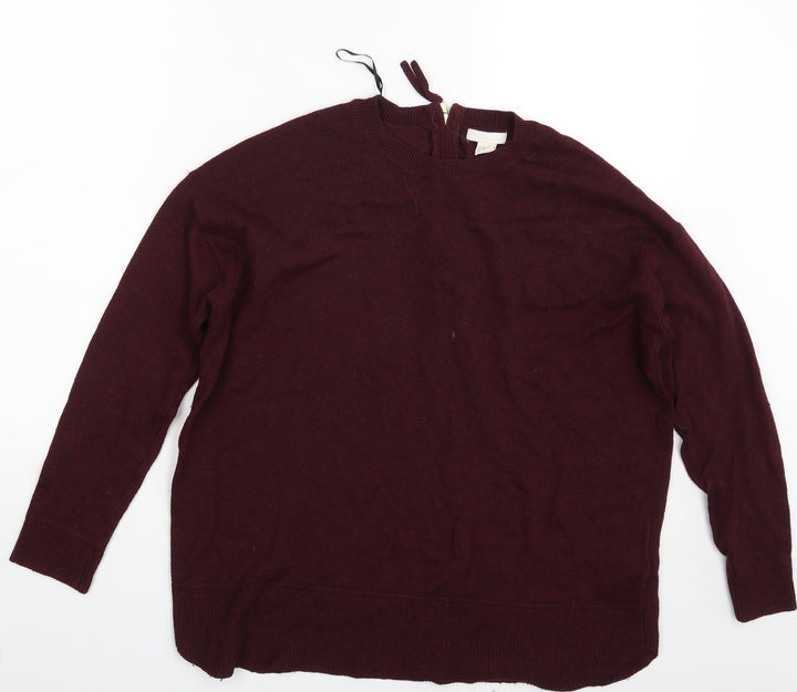 H&M Womens Purple   Pullover Sweatshirt Size M