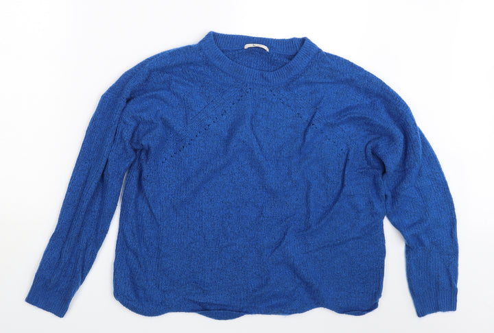 TU Womens Blue Pullover Jumper Size 14