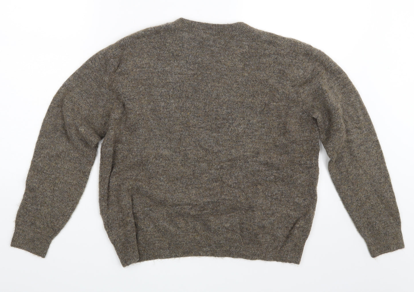 H&M Womens Brown   Pullover Jumper Size S