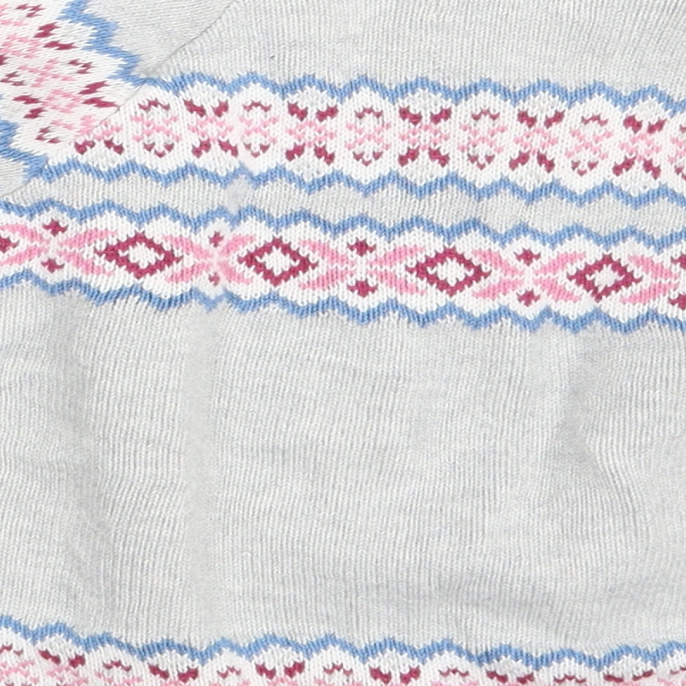 Kite Girls Green Argyle/Diamond  Cardigan Jumper Size 4 Years