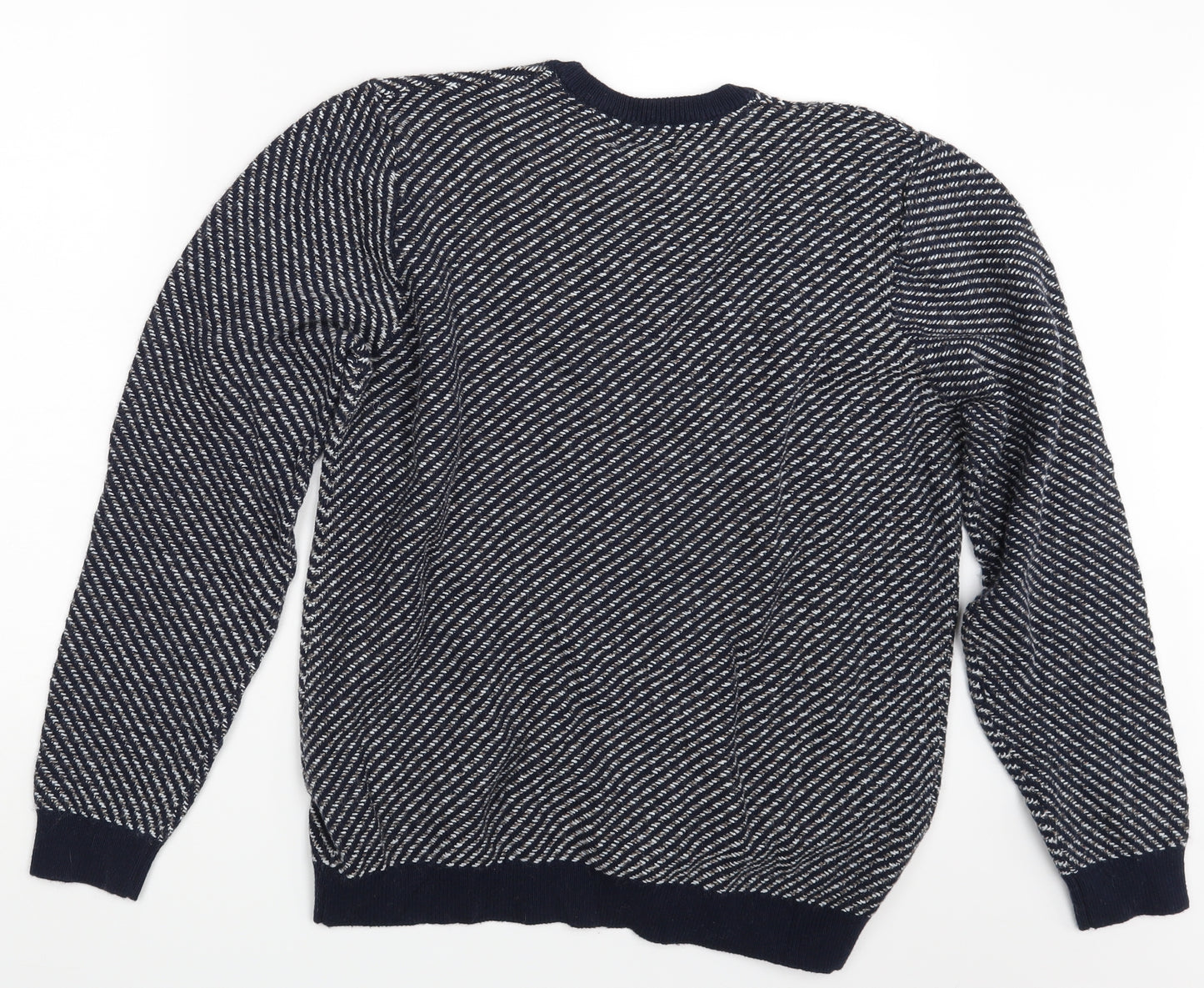 Limited  Edition  Mens Blue   Pullover Jumper Size XL