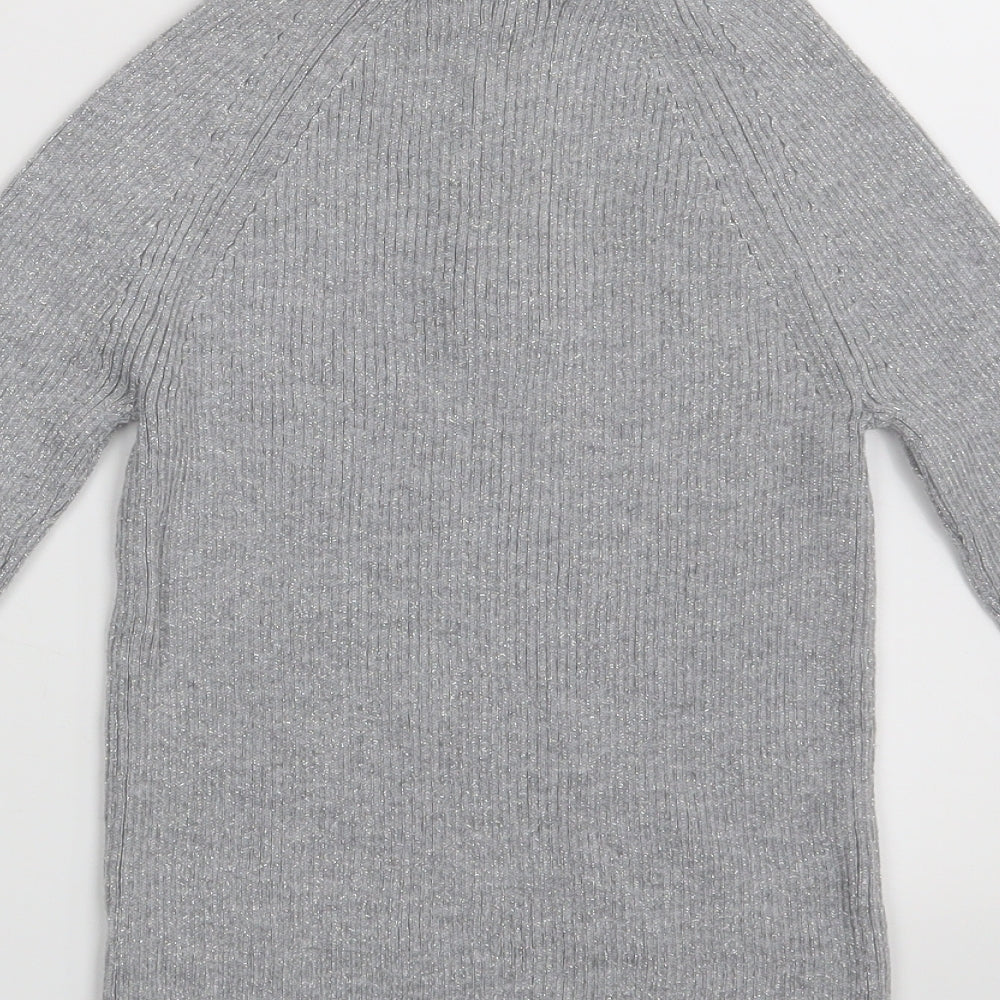 Primark Girls Grey   Pullover Jumper Size 11-12 Years