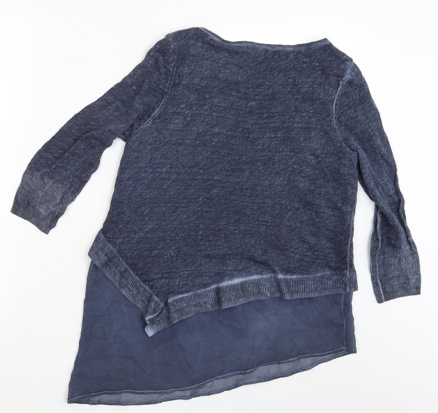 Mini Velvet Womens Blue   Pullover Sweatshirt Size 12