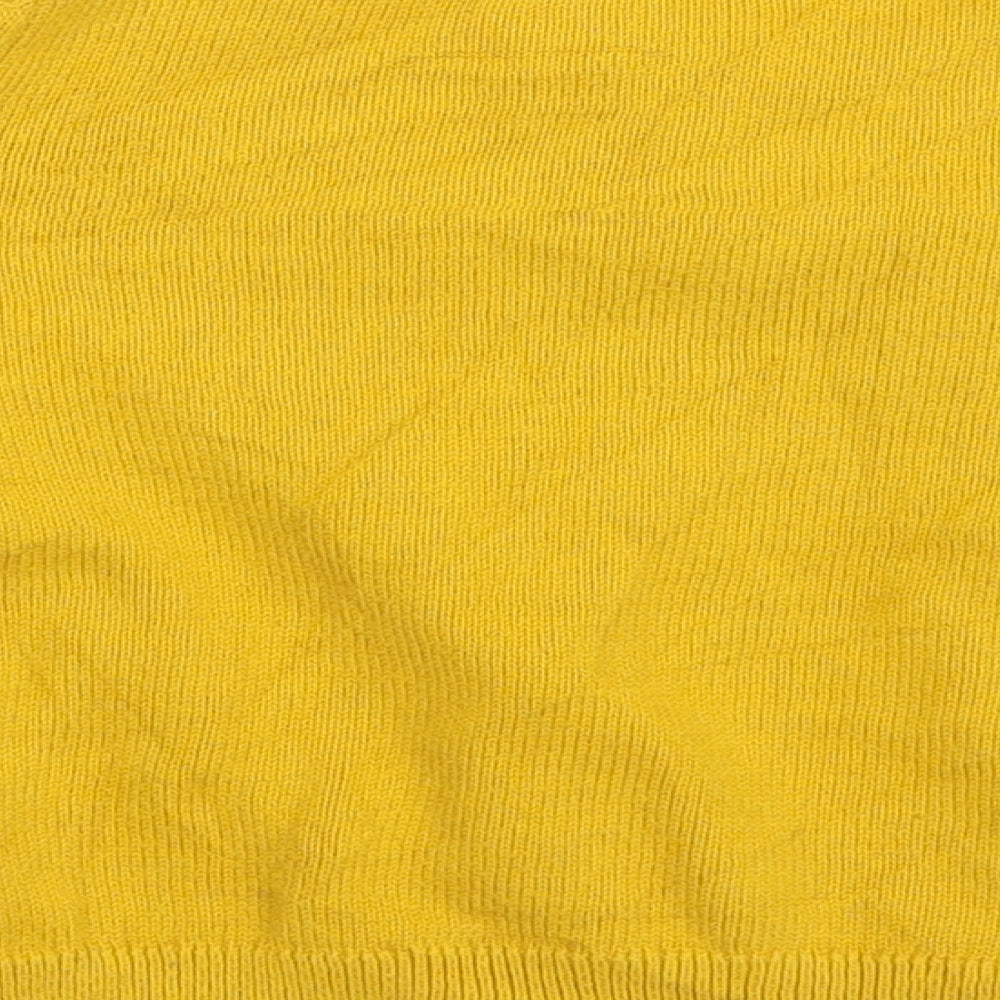 Gap Boys Yellow Striped  Pullover Jumper Size 3 Years