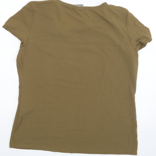 Vera Moda Womens Green   Basic Blouse Size L