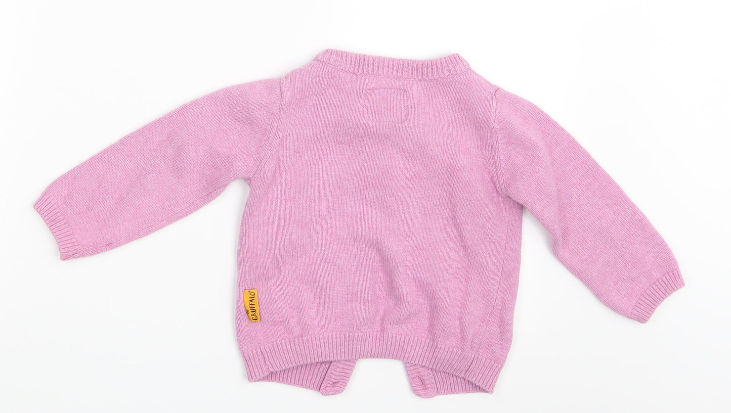 TU Girls Pink   Cardigan Jumper Size 12-18 Months