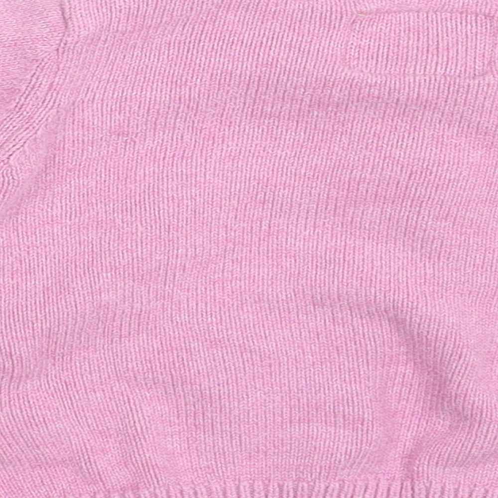 TU Girls Pink   Cardigan Jumper Size 12-18 Months