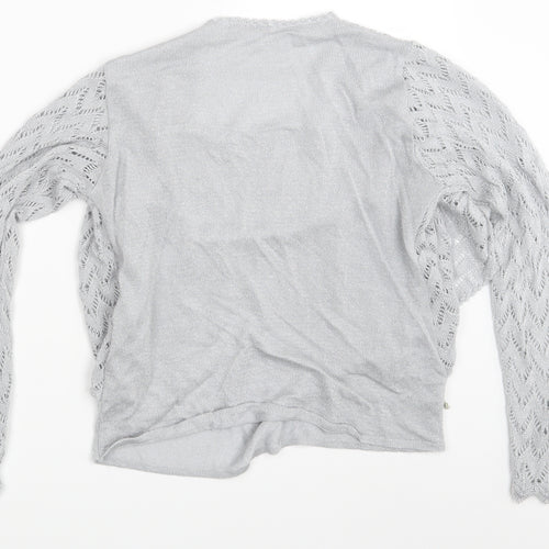 EWM Pure Classics Womens Grey   Pullover Sweatshirt Size 14