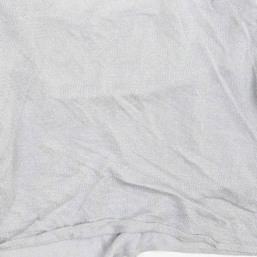 EWM Pure Classics Womens Grey   Pullover Sweatshirt Size 14