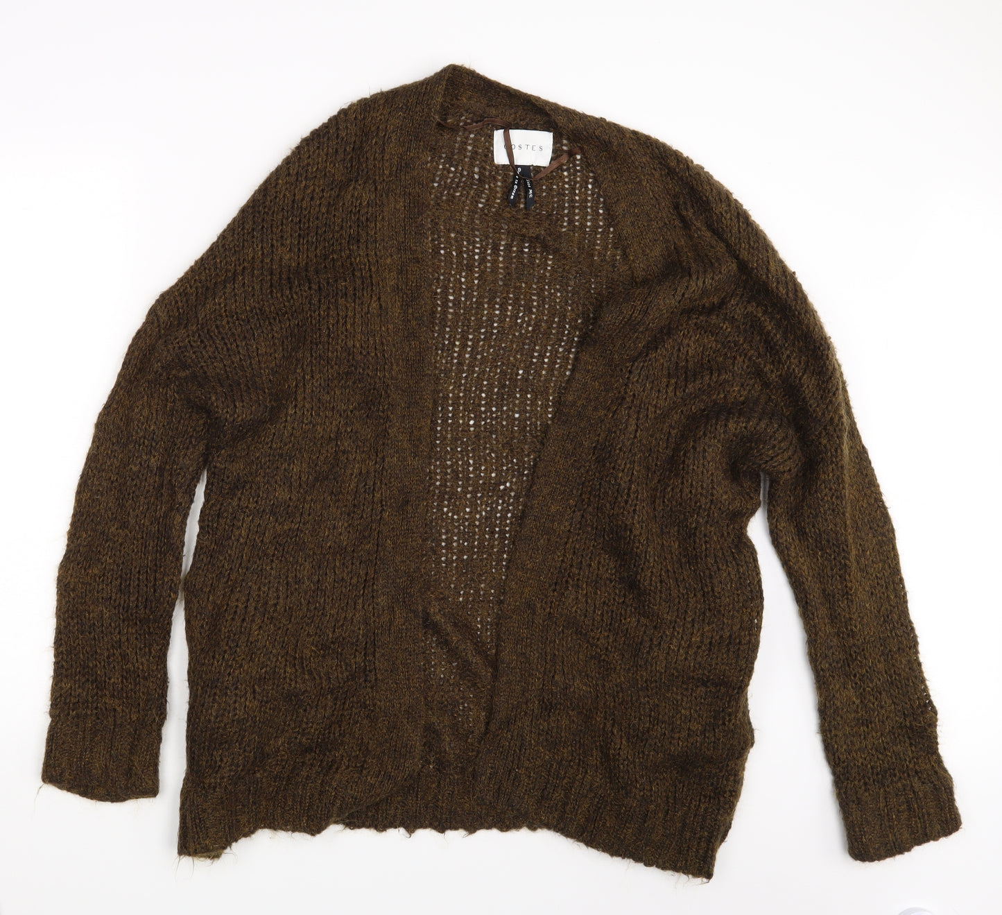 Costes Womens Brown   Cardigan Jumper Size M  - Size M-L