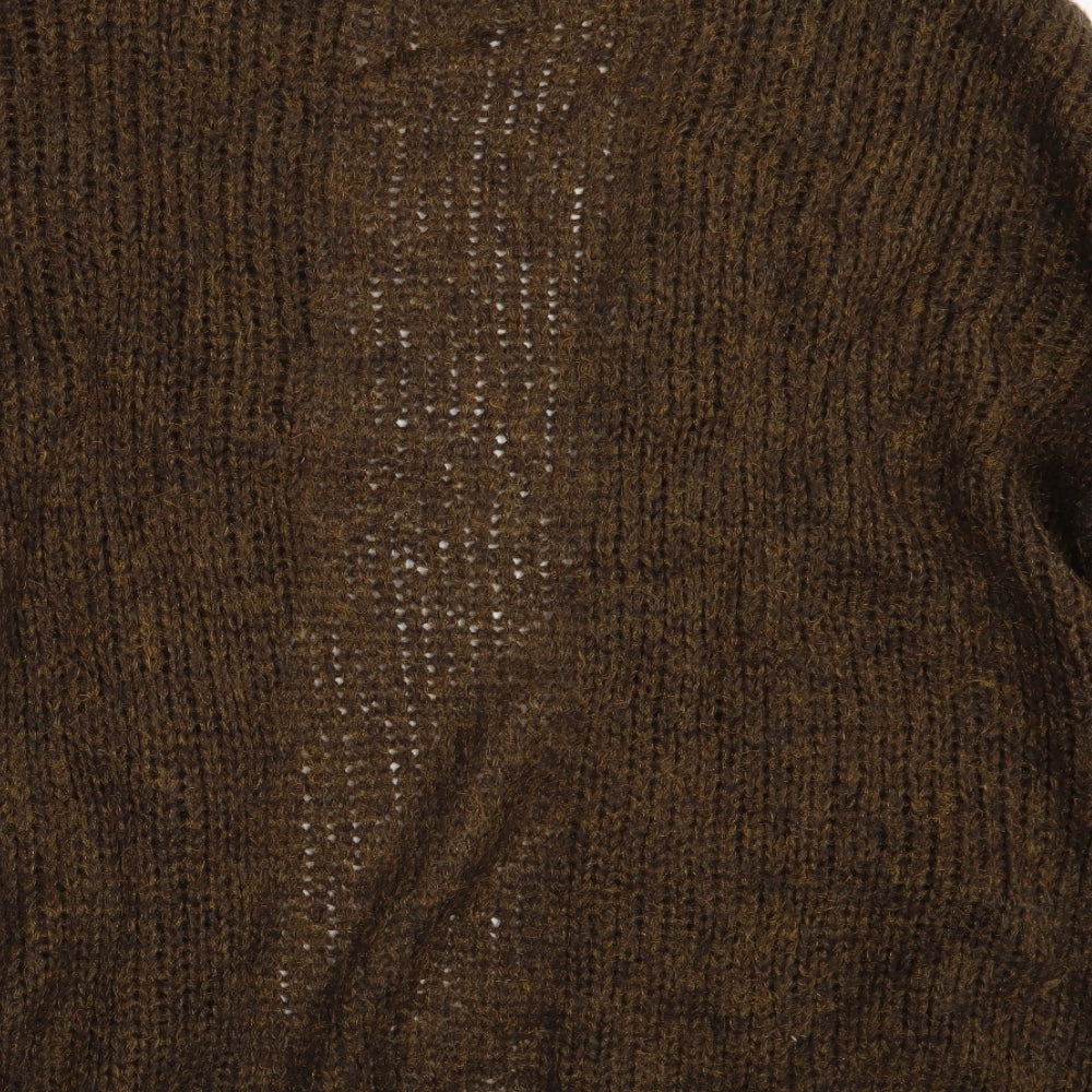 Costes Womens Brown   Cardigan Jumper Size M  - Size M-L
