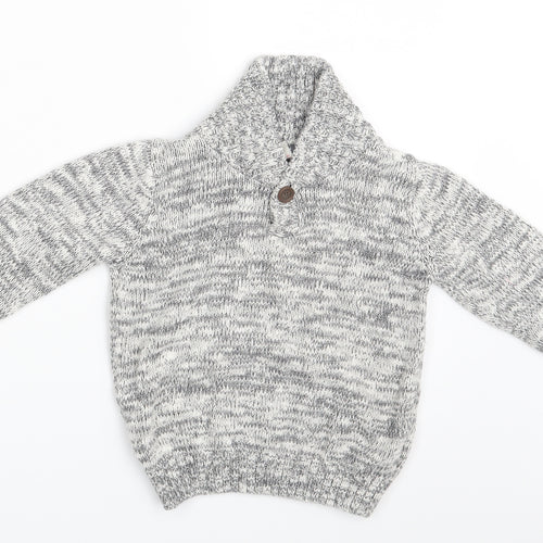 TU Boys Grey   Pullover Jumper Size 3 Years