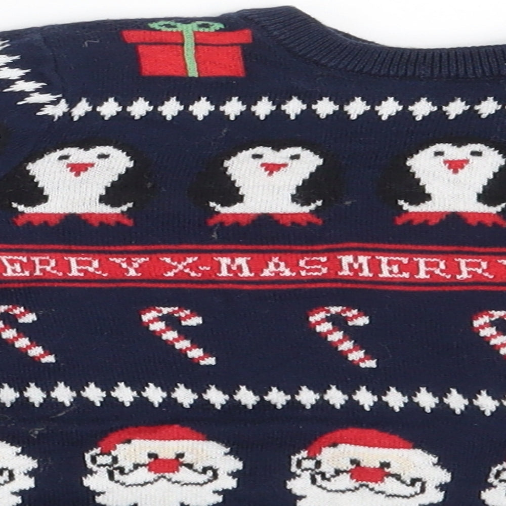 H&M Boys Multicoloured   Pullover Jumper Size 2-3 Years  - Christmas Jumper