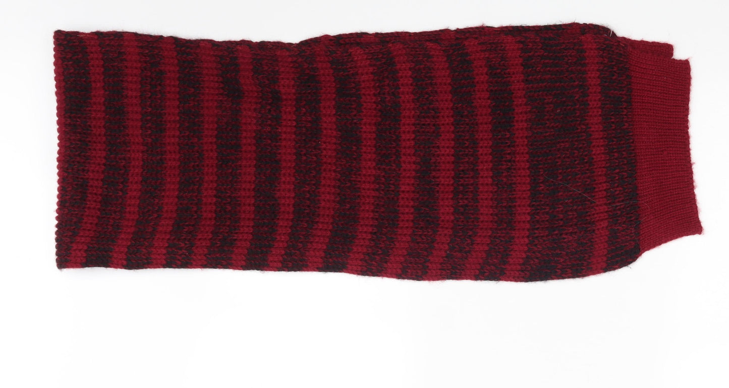 Paul Smith Womens Red Striped   Scarf