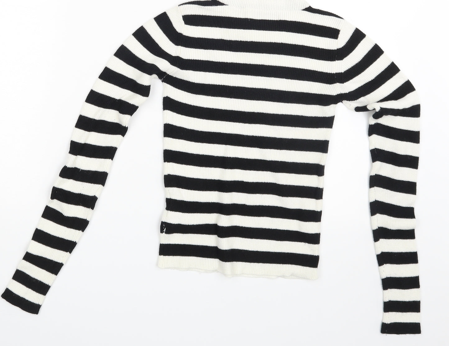 Pull & Bear   Womens Multicoloured Striped  Pullover Jumper Size S