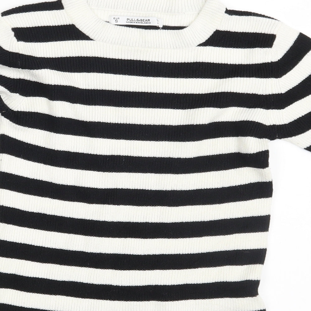 Pull & Bear   Womens Multicoloured Striped  Pullover Jumper Size S