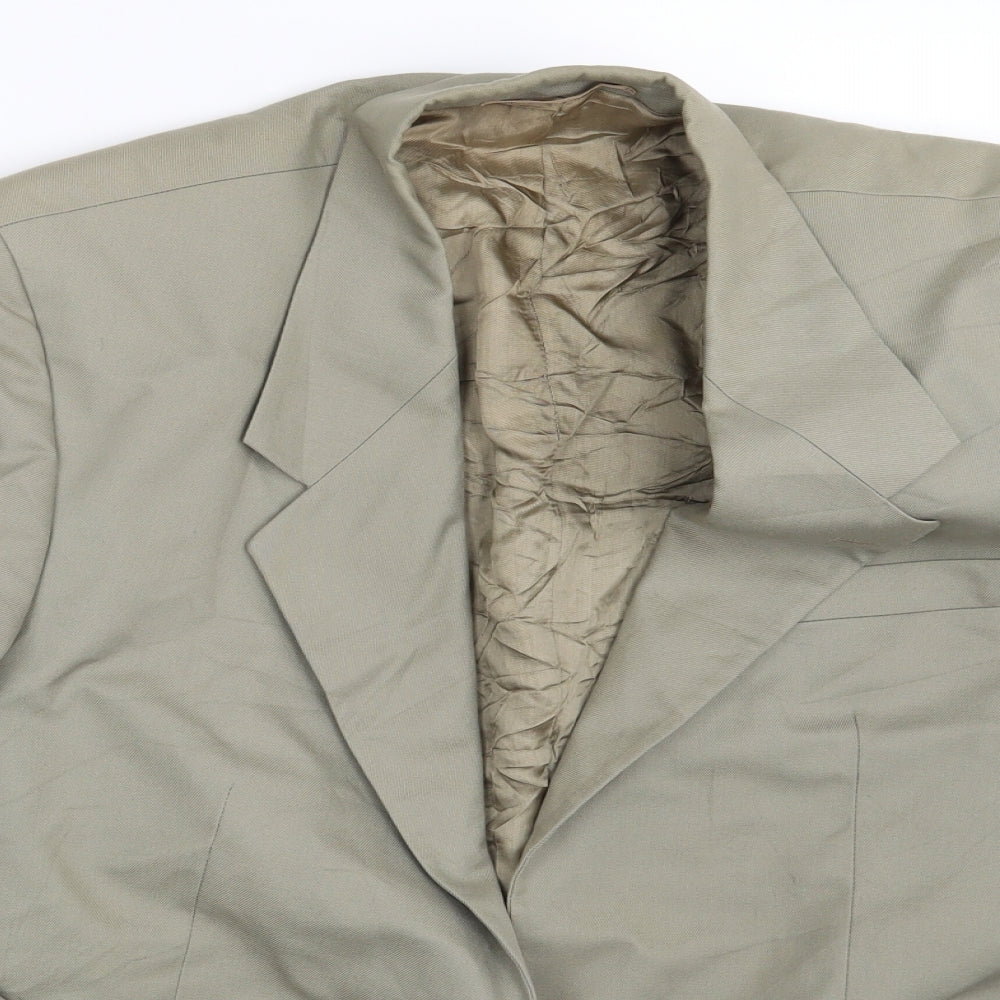 Sergio Rossi Mens Beige   Jacket Blazer Size 40