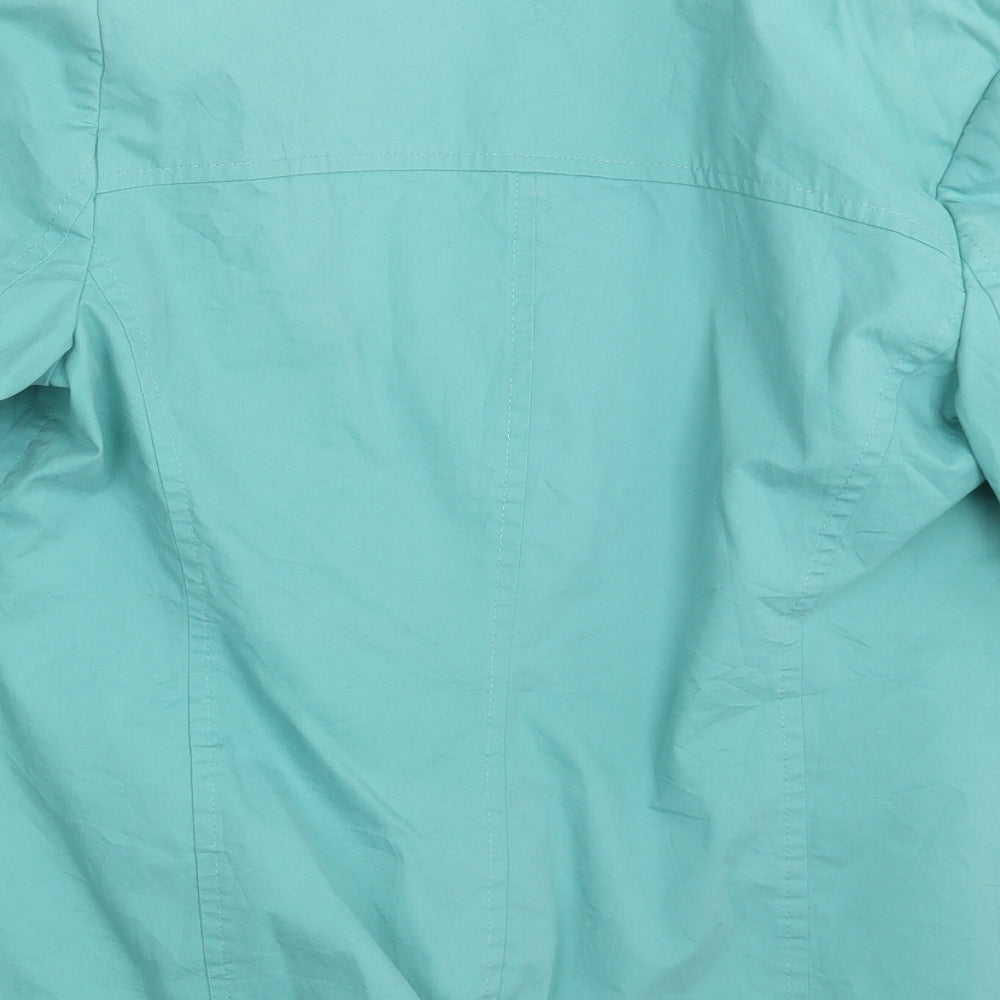 Per Una Womens Green   Jacket Blazer Size 14