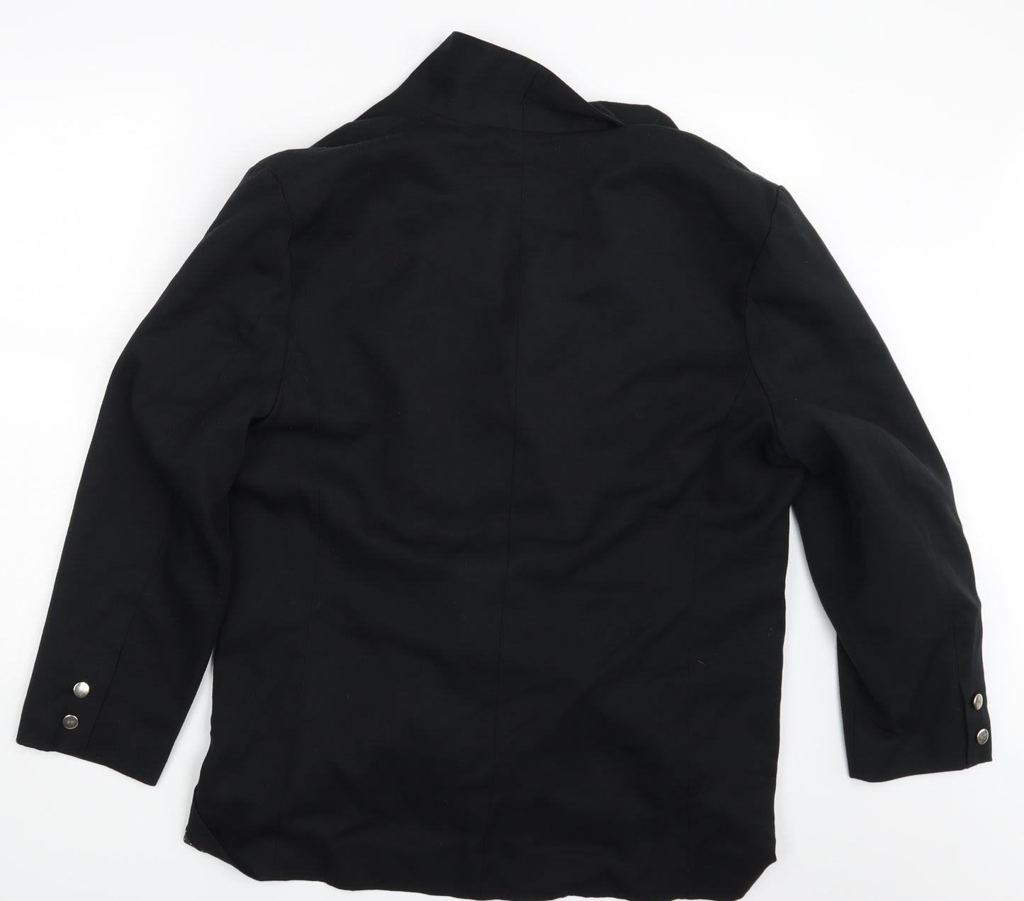 Rebecca Sheldon Womens Black   Jacket Blazer Size 16