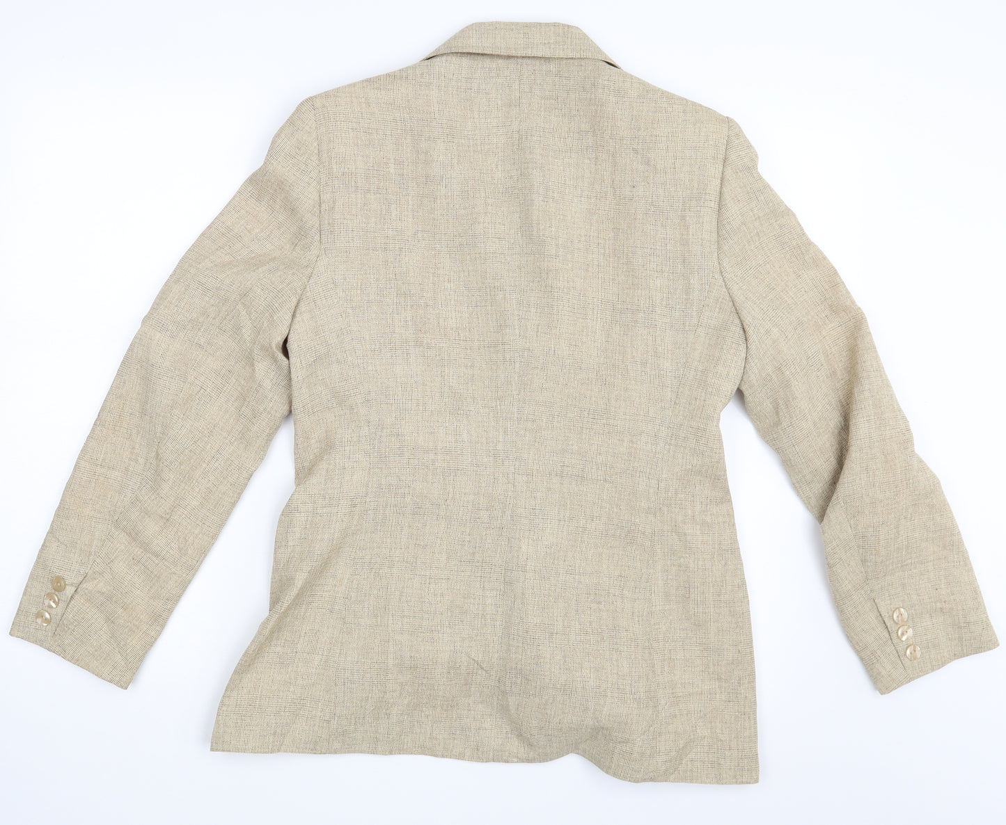 Debenhams Womens Gold   Jacket Blazer Size 12