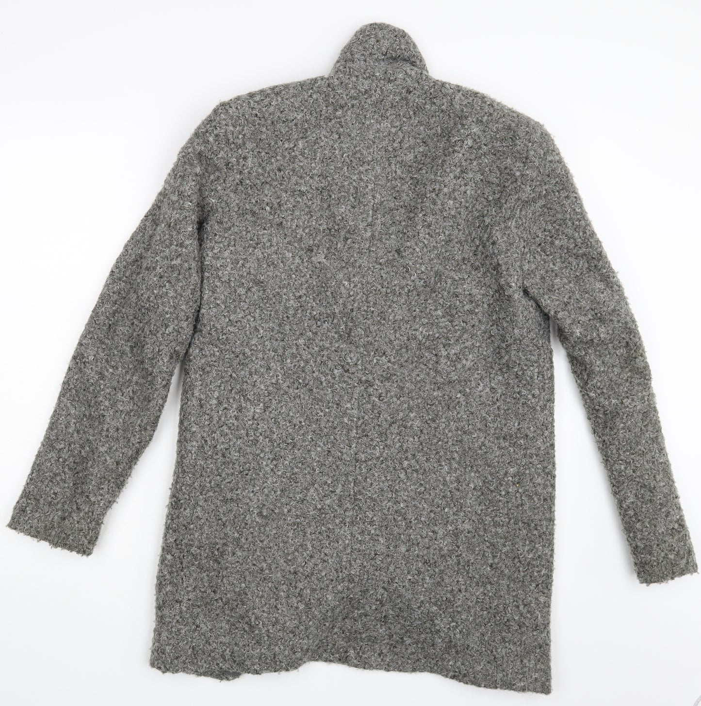 VILA Womens Grey   Overcoat Coat One Size