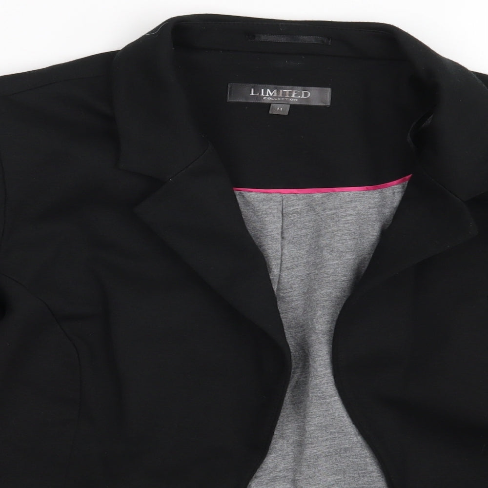 Limited Collection Womens Black   Jacket Blazer Size 14