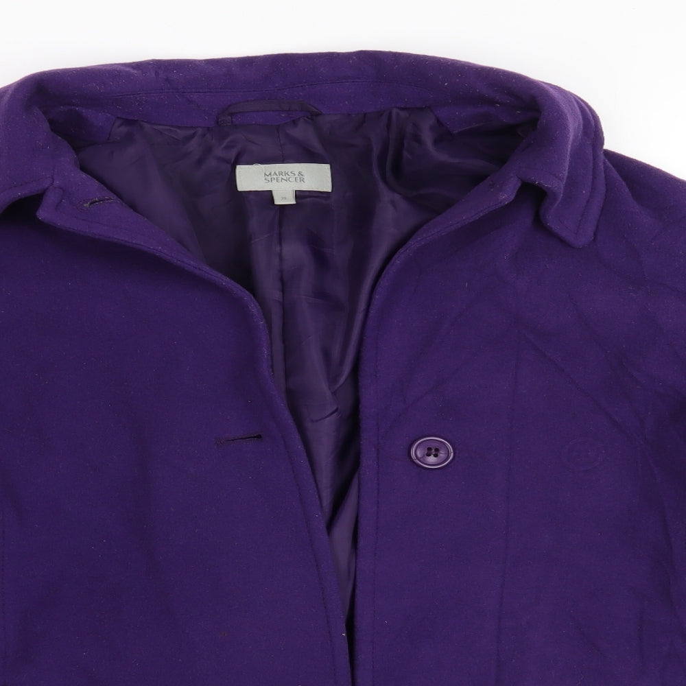 M&S Womens Purple   Jacket Blazer Size 22