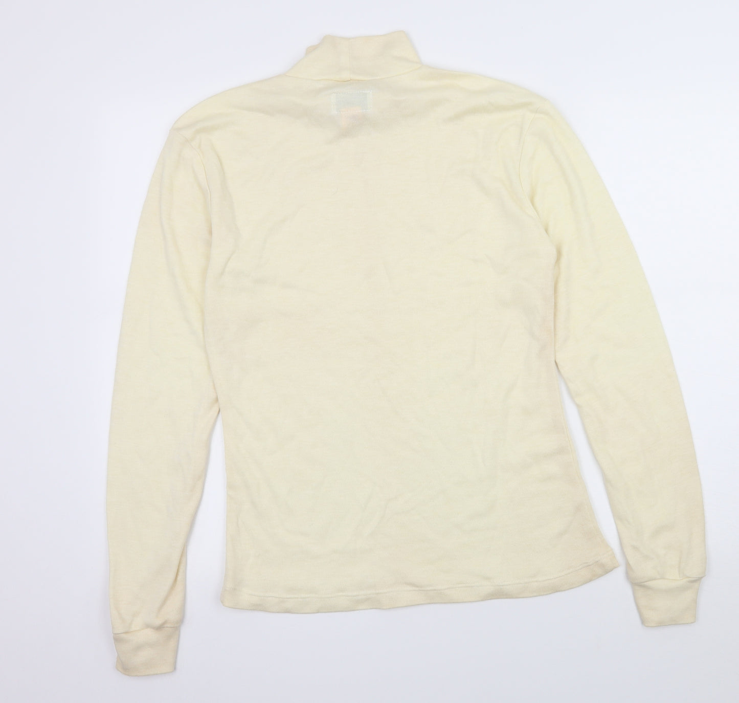 Tuc Womens Ivory  Jersey Basic T-Shirt Size M