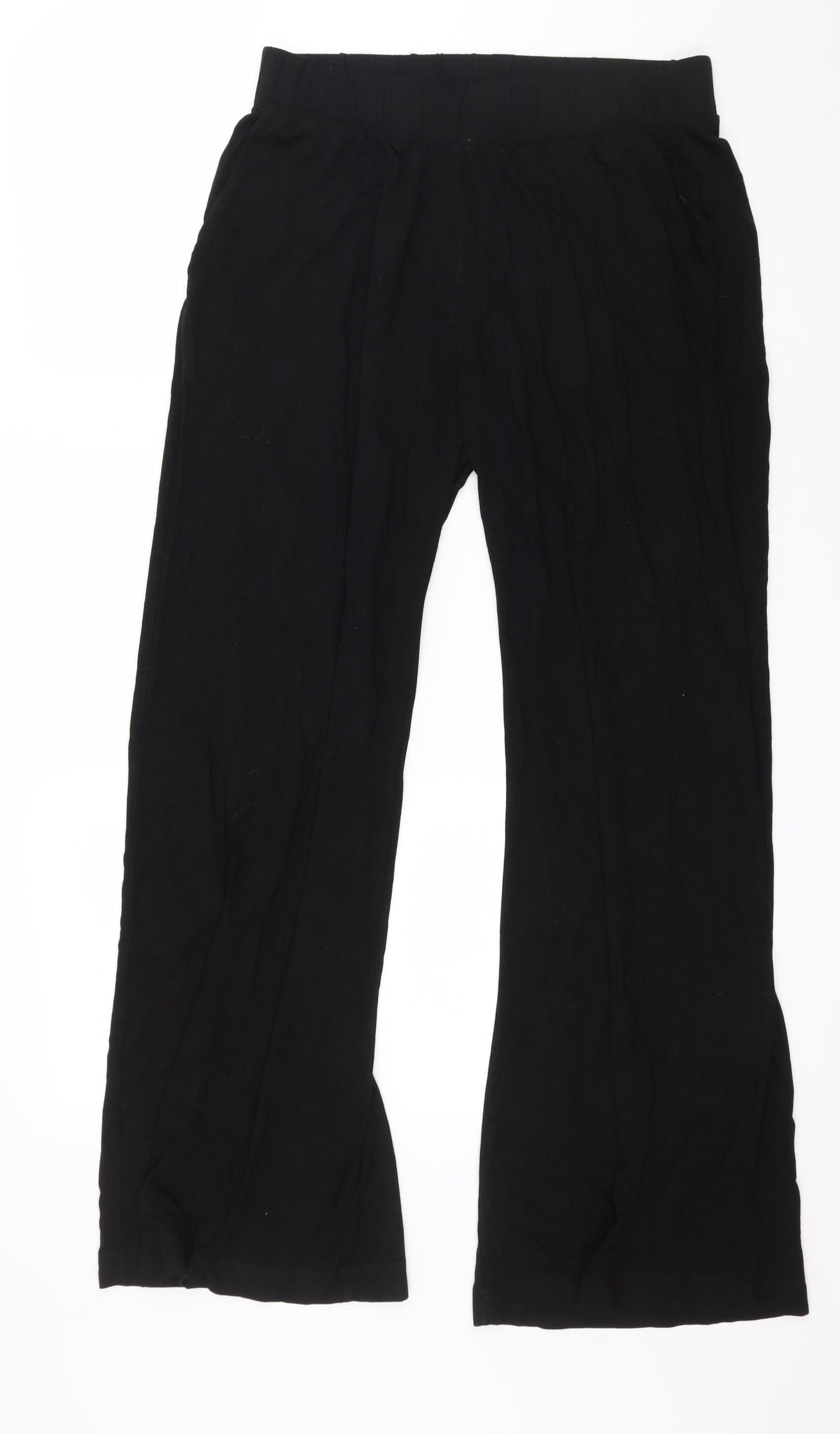 Baukjen Womens Black  Jersey Trousers  Size 10 L28 in