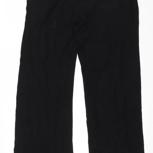 Baukjen Womens Black  Jersey Trousers  Size 10 L28 in