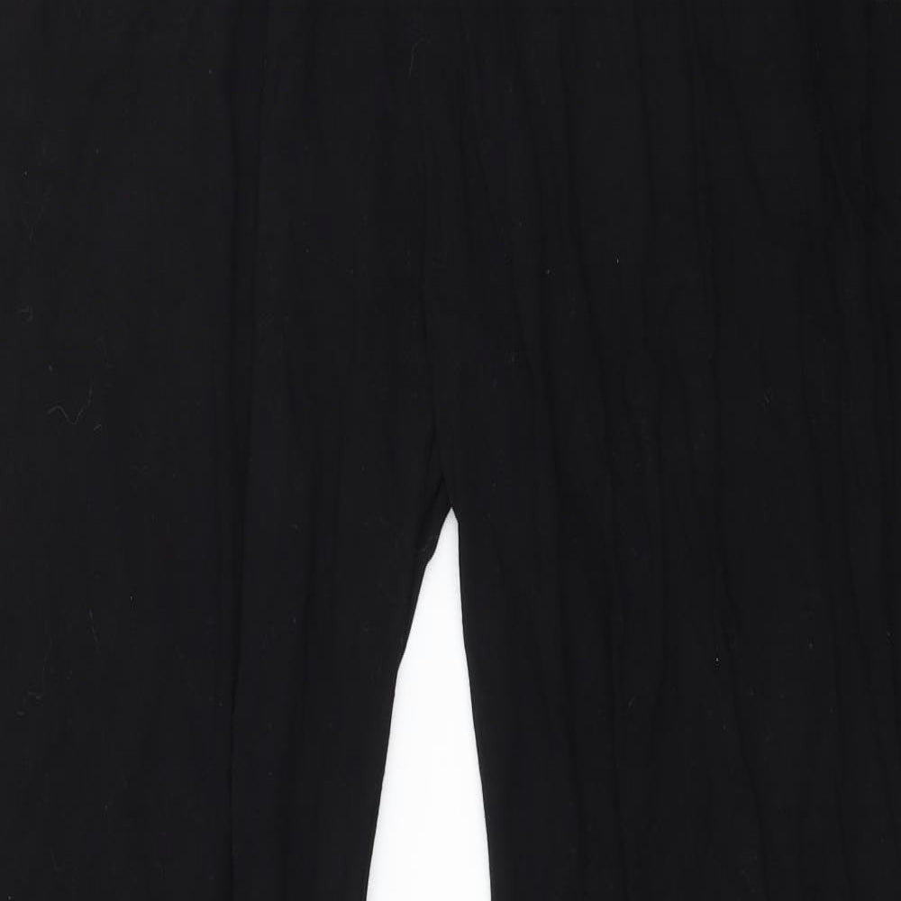 Baukjen Womens Black  Jersey Trousers  Size 10 L28 in