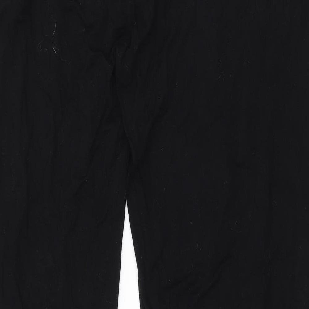 Baukjen Womens Black  Jersey Trousers  Size 10 L28 in