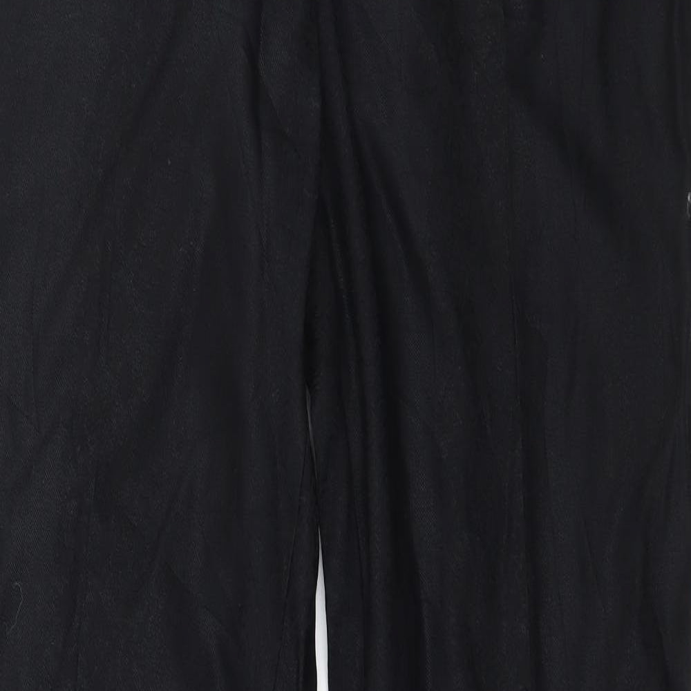 Marks and Spencer Womens Black   Trousers  Size 10 L32 in
