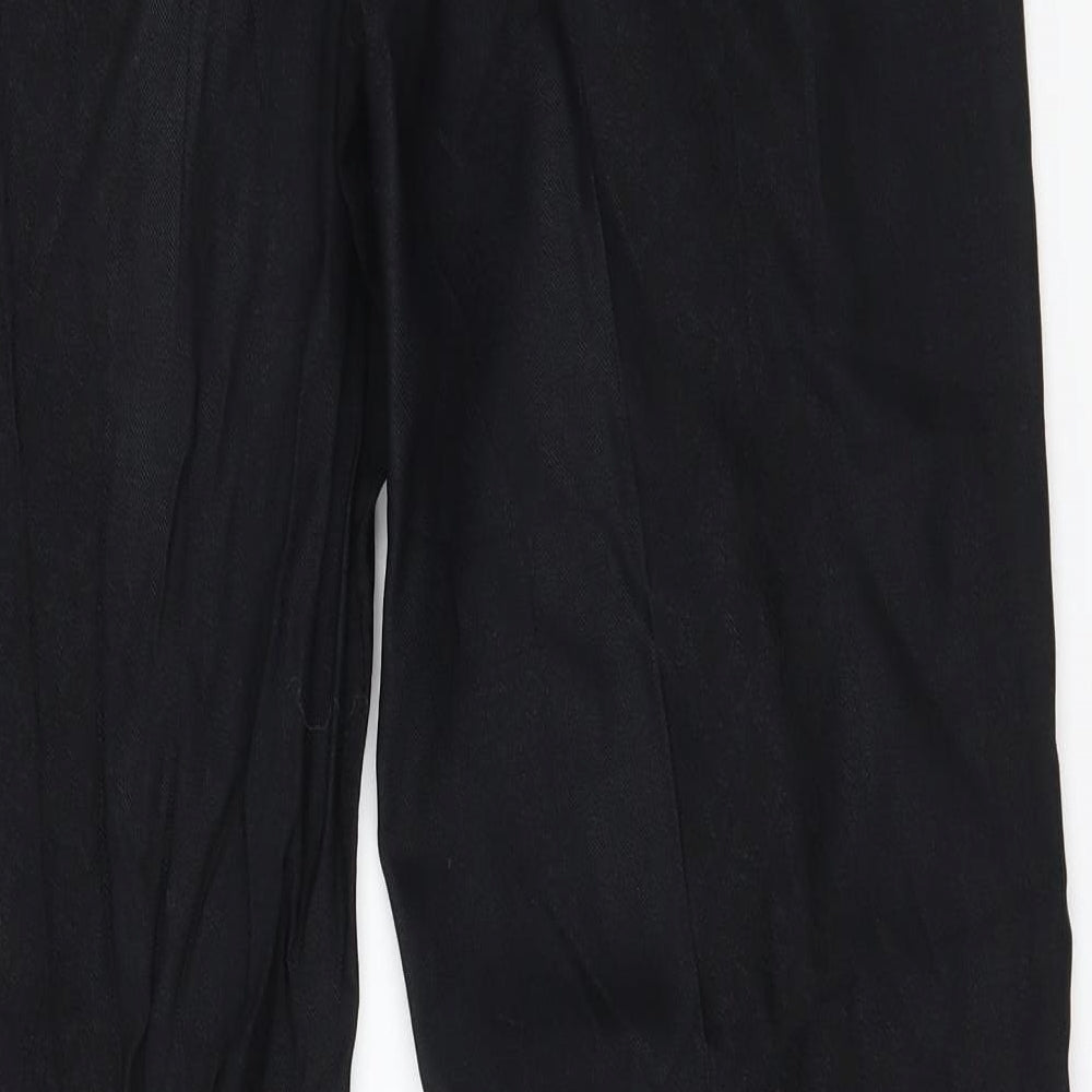 Marks and Spencer Womens Black   Trousers  Size 10 L32 in