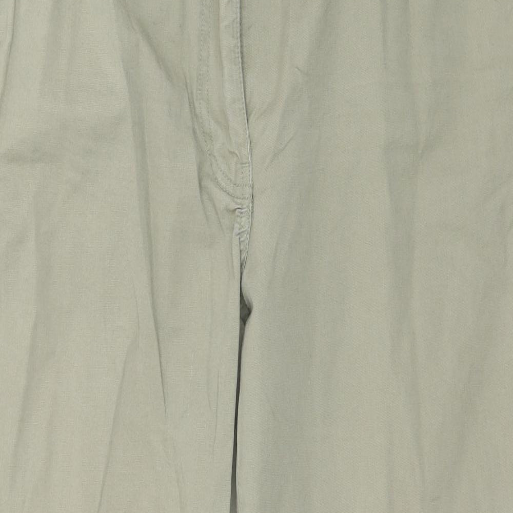 Papaya Womens Green   Trousers  Size 16 L27 in