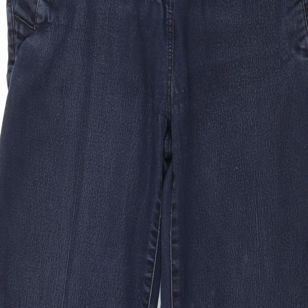 NEXT Womens Blue  Denim Straight Jeans Size 12 L30 in