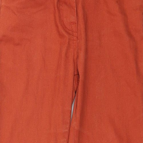 Candy Couture Girls Orange  Denim Skinny Jeans Size 13 Years