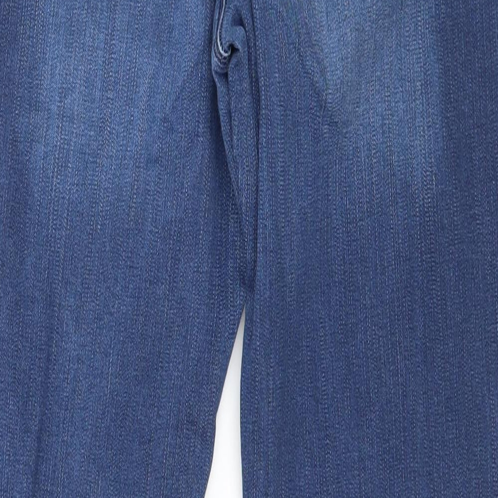 Marks and Spencer Womens Blue  Denim Skinny Jeans Size 16 L27 in
