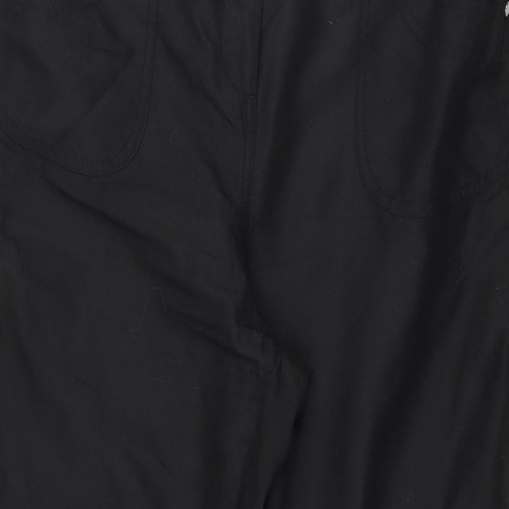 BHS Womens Black   Trousers  Size 14 L27 in