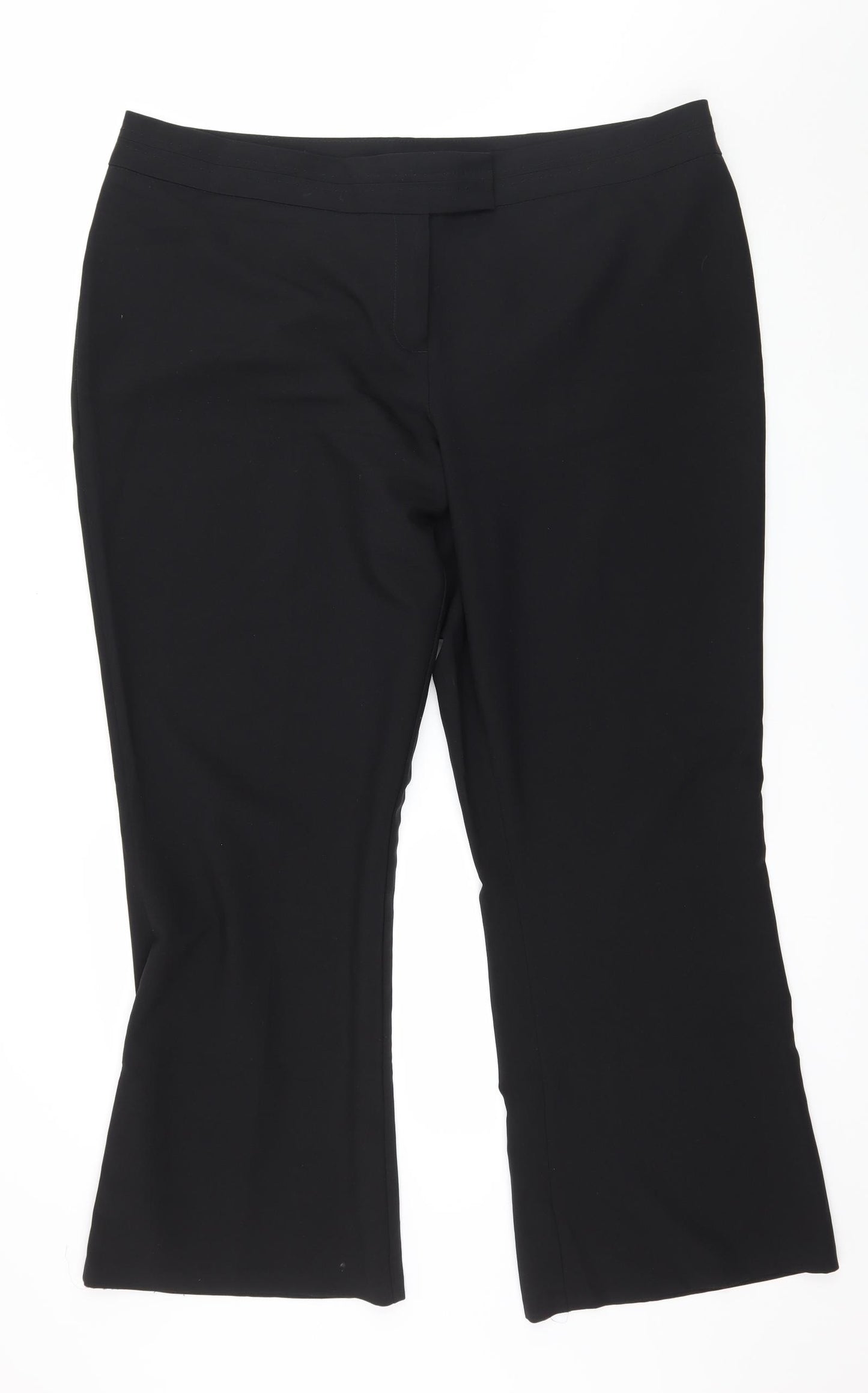 George Womens Black   Trousers  Size 20 L30 in