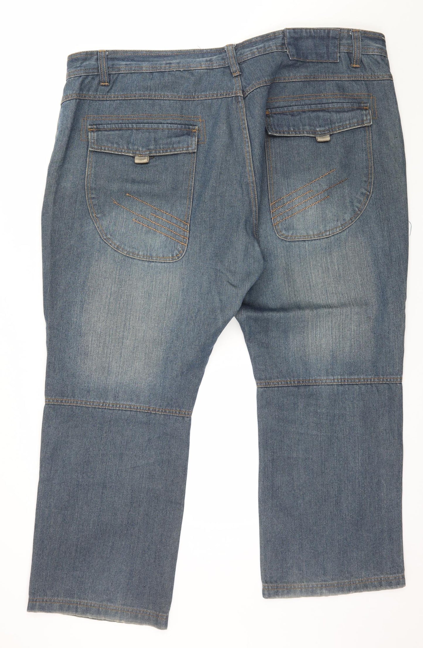 Jacamo Mens Blue  Denim Straight Jeans Size 48 in L29 in