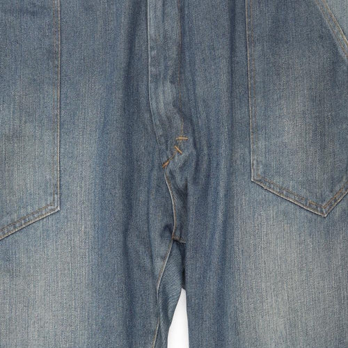 Jacamo Mens Blue  Denim Straight Jeans Size 48 in L29 in