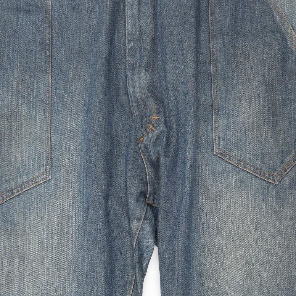 Jacamo Mens Blue  Denim Straight Jeans Size 48 in L29 in