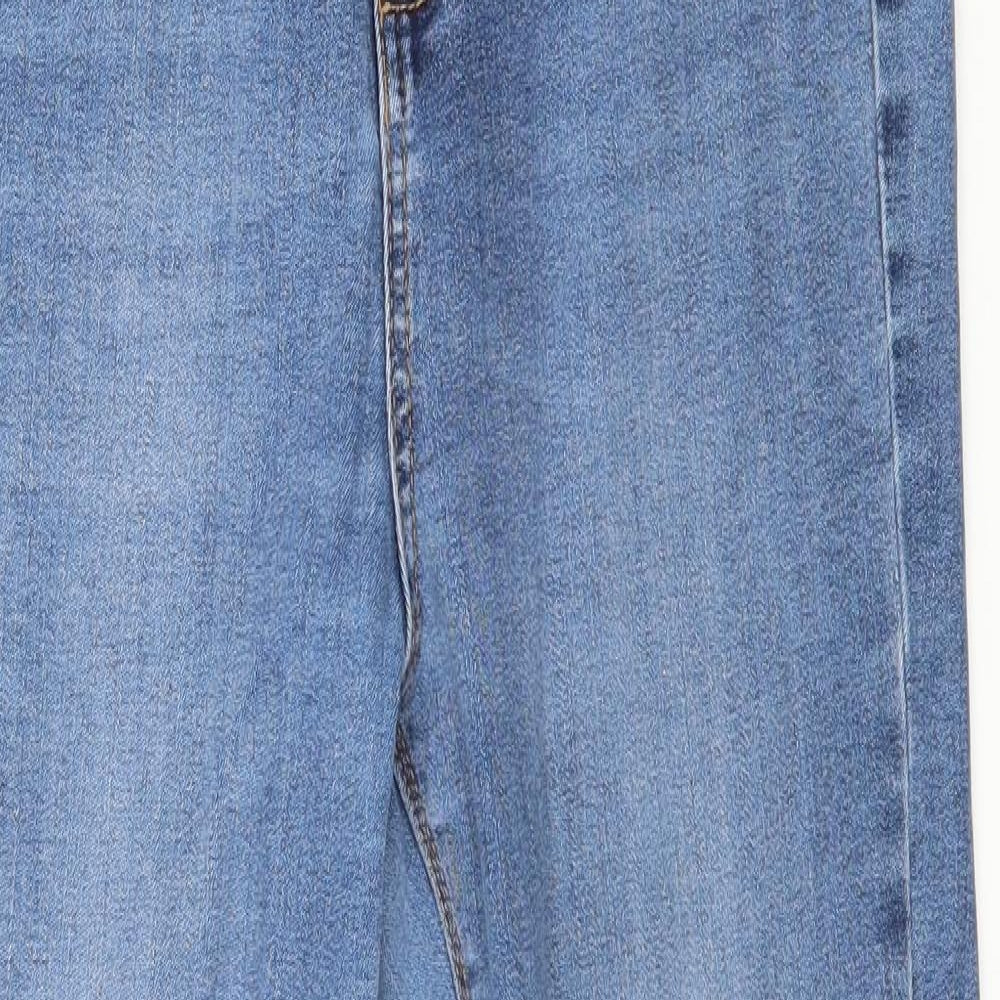 Denim & Co. Womens Blue  Denim Skinny Jeans Size 14 L27 in