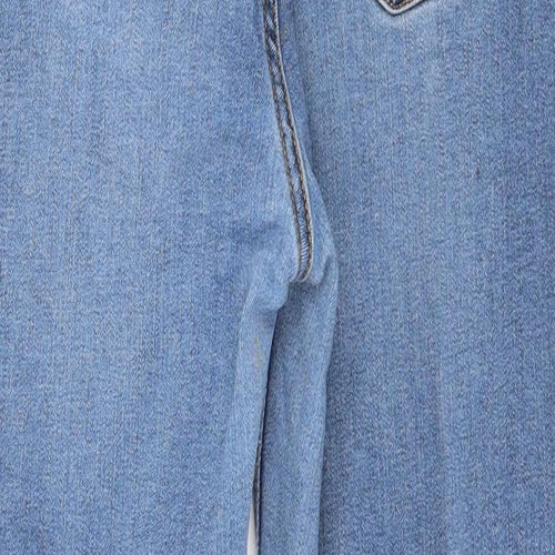 Denim & Co. Womens Blue  Denim Skinny Jeans Size 14 L27 in