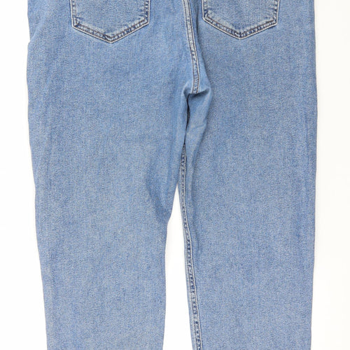 New Look Womens Blue  Denim Mom Jeans Size 18 L27 in