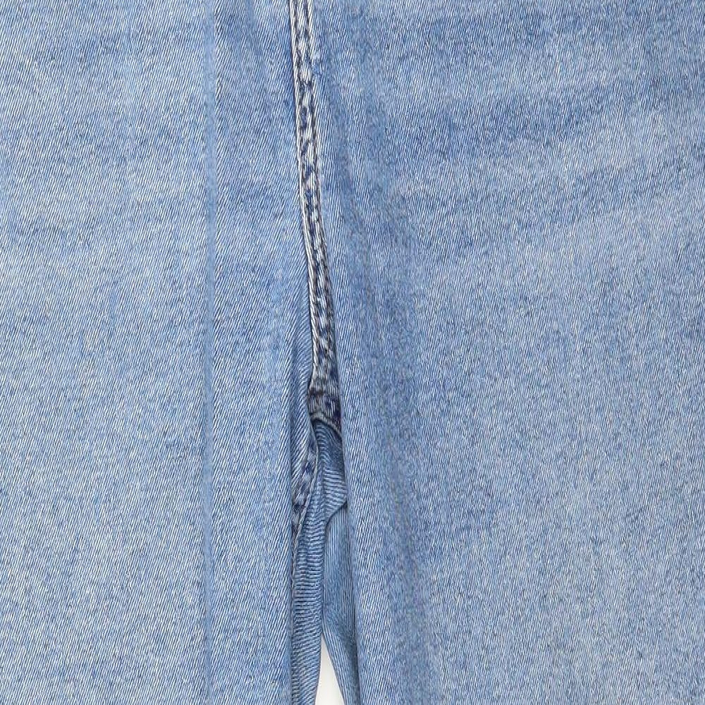New Look Womens Blue  Denim Mom Jeans Size 18 L27 in