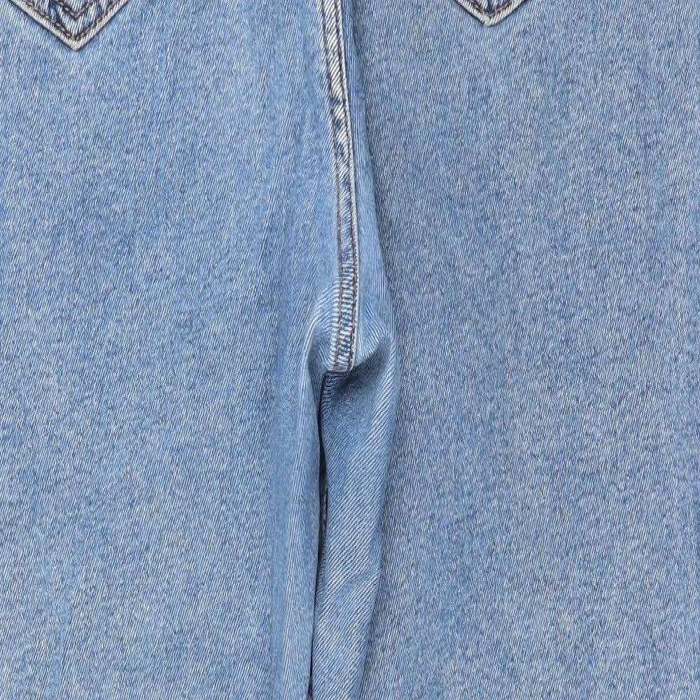 New Look Womens Blue  Denim Mom Jeans Size 18 L27 in